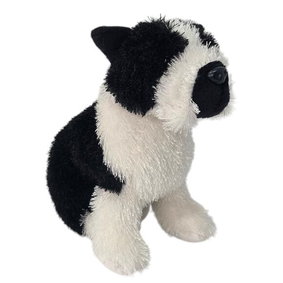 Ganz Webkinz Boston Terrier Puppy Dog Plush Stuffed Animal HM173 8" No Code Toy - Picture 7 of 8